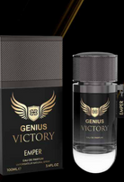 perfumes fashion store miami, danias store miami perfumes, danias fashion boutique perfumes,Emper Genius Victory(Pour Homme)100ML EDP. 
mix of pink pepper and lemon with vanilla and amber. 