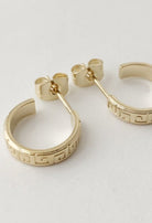 Greek Hoops - Big earrings, jewelry fashion store miami, danias store miami jewelry, Big earrings miami store.