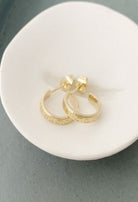 Greek Hoops - Small earrings, jewelry fashion store miami, danias store miami jewelry, Small earrings miami store.