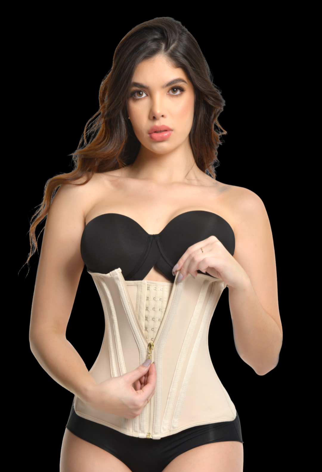 Weist Ultra Band beige Girdle, Front Closure, Fajas colombian girdle miami, boutique fashion miami, postpartum faja, fajas beige miami, fajas colombianas miami, fajas stores miami, fajas colombianas beige