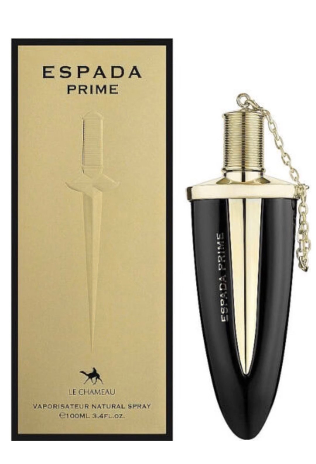 perfumes fashion store miami, danias store miami perfumes, danias fashion boutique perfumes,LE CHAMEAU, Espada Prime 3.4 oz EDP Spray Unisex, mix of pink pepper and lemon with vanilla and amber