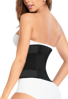 fajas black miami, fajas colombianas miami, fajas stores miami, fajas colombianas black, fajas black, fajas postpartum, Girdle Fitness with latex Black