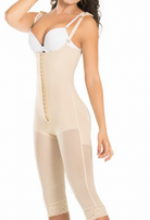 Full Girdle bodysuit thin strap, Front Closure, Fajas colombian girdle miami, boutique fashion miami, postpartum faja, fajas beige miami, fajas colombianas miami, fajas stores miami, fajas colombianas beige