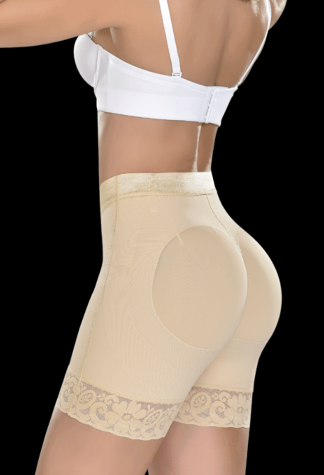 fajas beige miami, fajas colombianas miami, fajas stores miami, fajas colombianas beige, fajas beige, fajas postpartum, Short Low Weist Girdle Beige